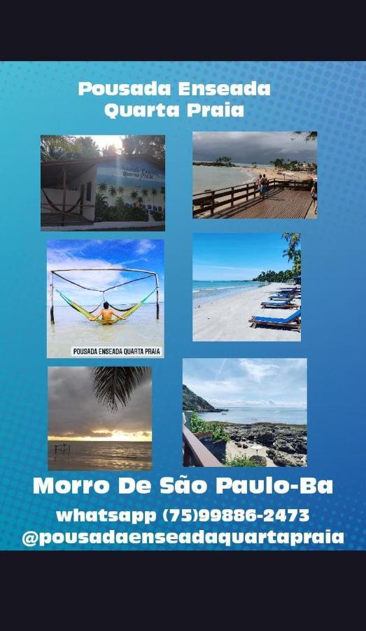 Pousada Enseada Quarta Praia Morro de São Paulo Exteriör bild